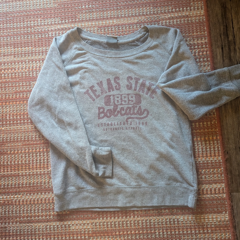 MV Sport Texas Gray Sweatshirt